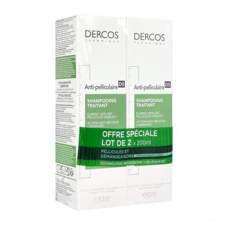 Vichy Dercos Anti roos Vet Haar Reno Shampoo 200 ml  -  Vichy