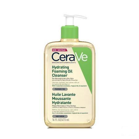 Cerave Hydraterende Schuimend Reinigingsolie 473 ml  -  Cerave