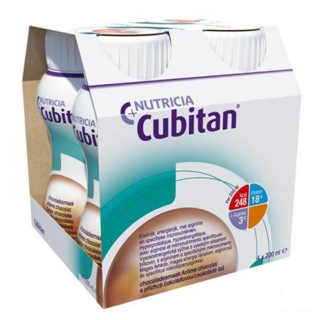 Cubitan Choco 4x200 ml  -  Nutricia