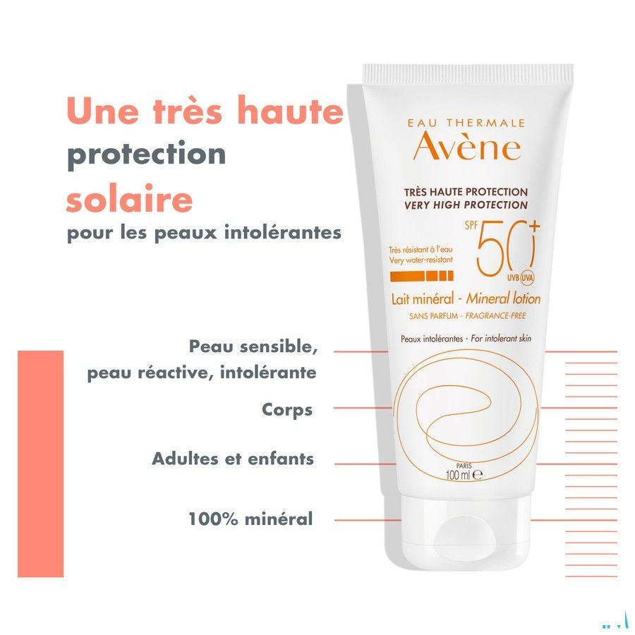 Avene Zonnemelk Minerale Z.hoge Besch.ip50 + 100 ml  -  Avene