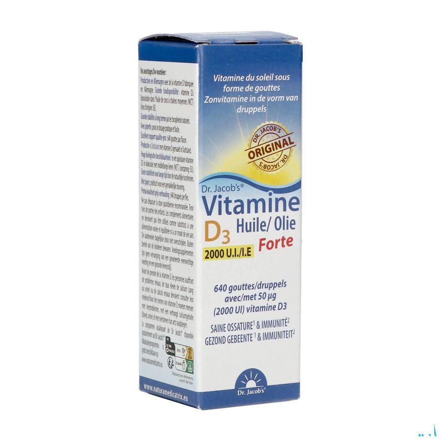 Vitamine D3 Forte Flacon 20 ml  -  Natura Medicatrix
