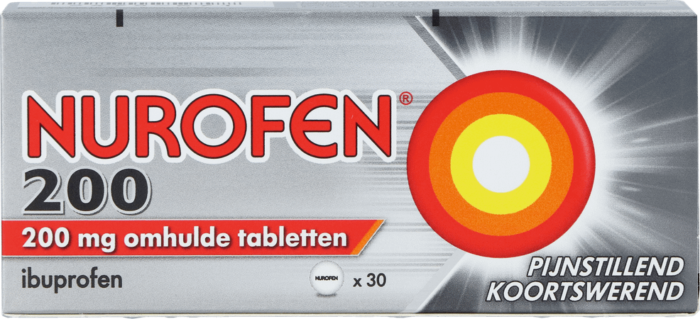 Nurofen Omhulde Tabletten 30 X 200 mg