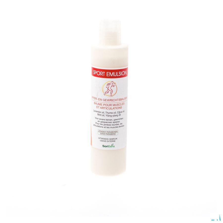 Soria Sport Emulsion Massage 200 ml  -  Soria Bel