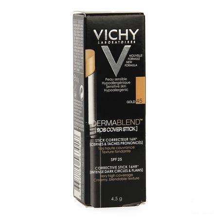 Vichy Fdt Dermablend Sos Cover Stick 45 14u 4,5 gr  -  Vichy