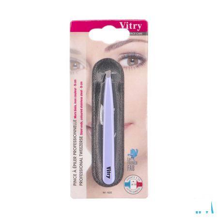 Vitry Classic Pince Epil Prof Oblique Inox 1022  -  Vitry