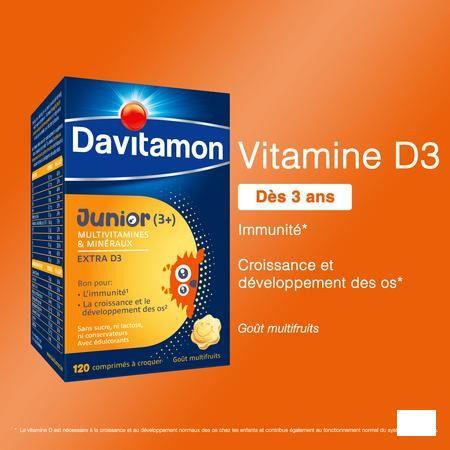 Davitamon Junior Mfruit V1 Comprimes 120