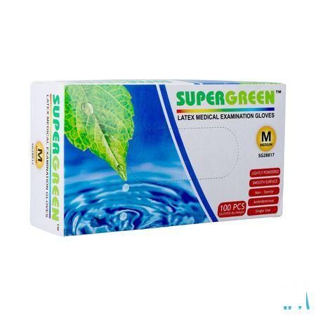 Pharmex Supergreen Latex M Gepoederd 100