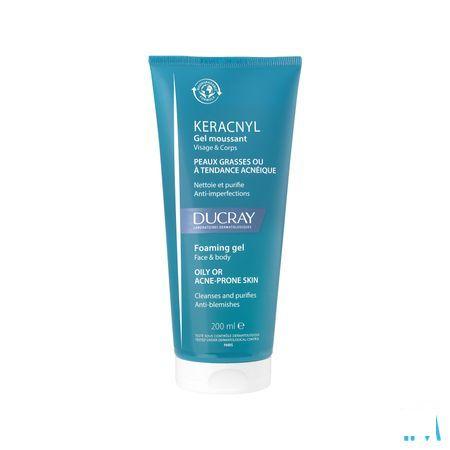 Ducray Keracnyl Gel Moussant 200 ml  -  Ducray Benelux