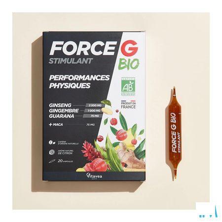 Force G Stimulant Bio Ampullen 20  -  Nutrisante