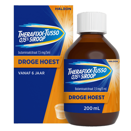 Therafixx-Tusso 0,15% Siroop 200 ml