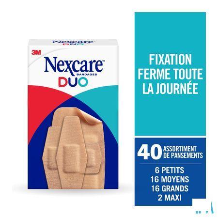 Nexcare 3M Duo Pansement Assortiment 40  -  3M