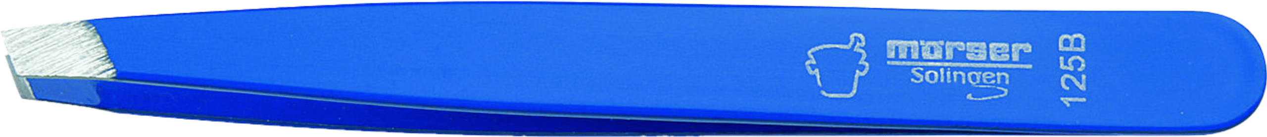 Morser Epileerpincet Schuin Blauw Inox 125b  -  Eureka Pharma