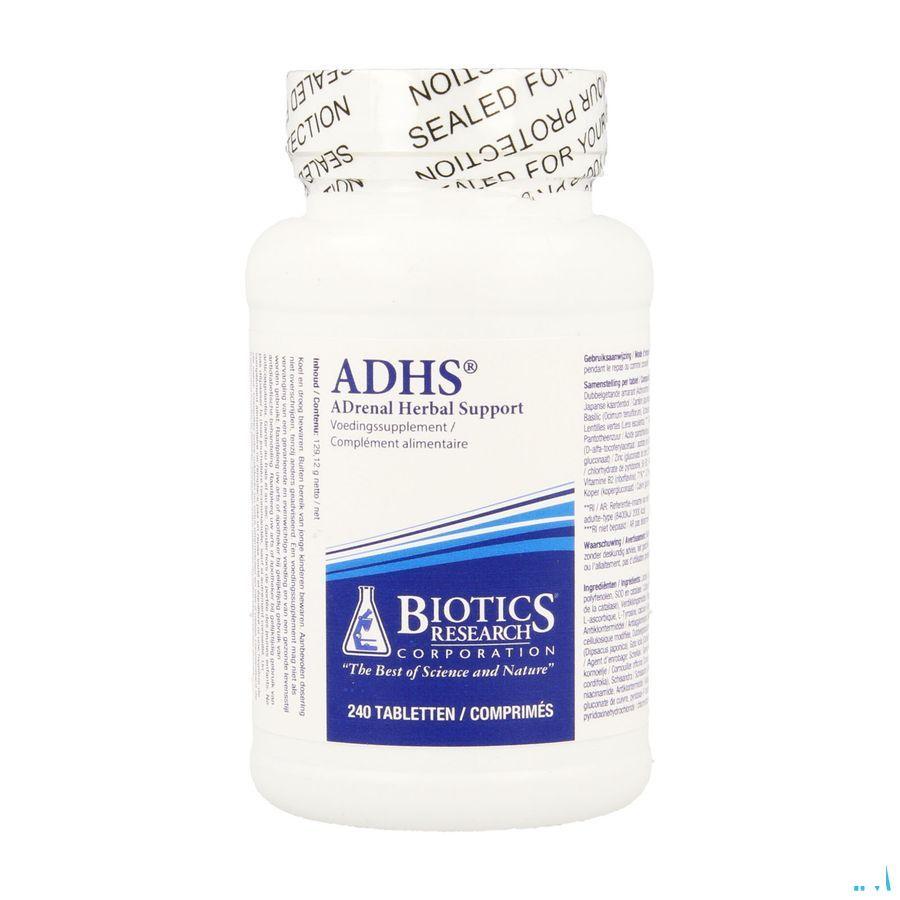 Biotics ADHS (Adrenal Herbal Support) 240 tabletten  -  Energetica Natura