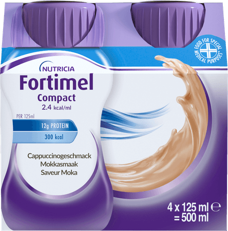 Fortimel Compact 2.4Kcal Mocha 4X125 ml  -  Nutricia