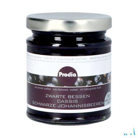 Prodia Tartinade Extra Cassis Maltitol 215 gr  -  Revogan