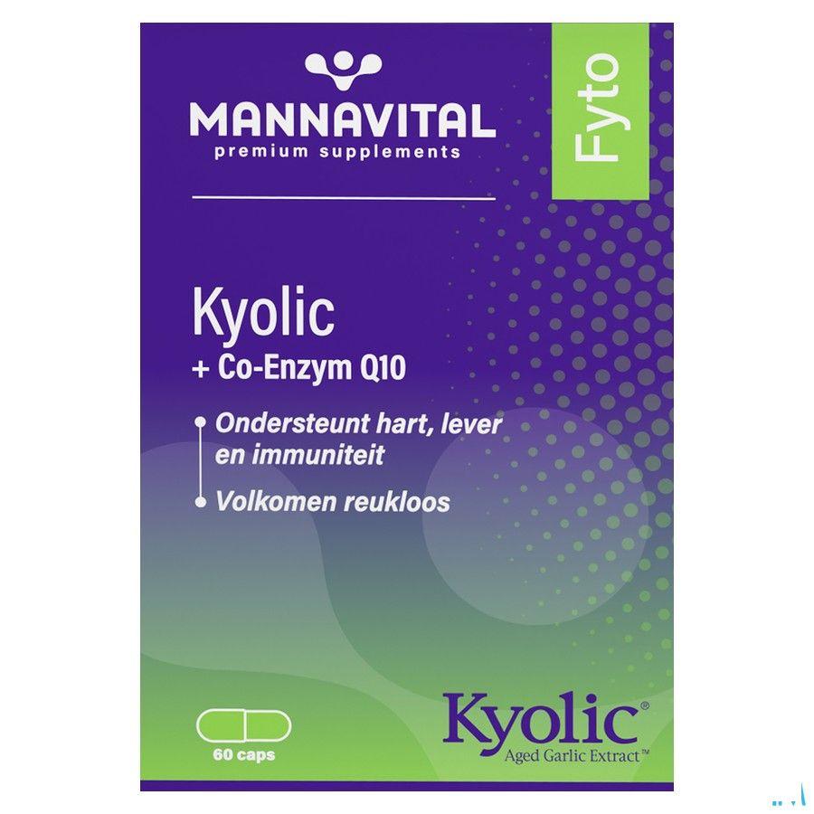 Mannavital Kyolic + Co-enzym Q10 Capsule 60