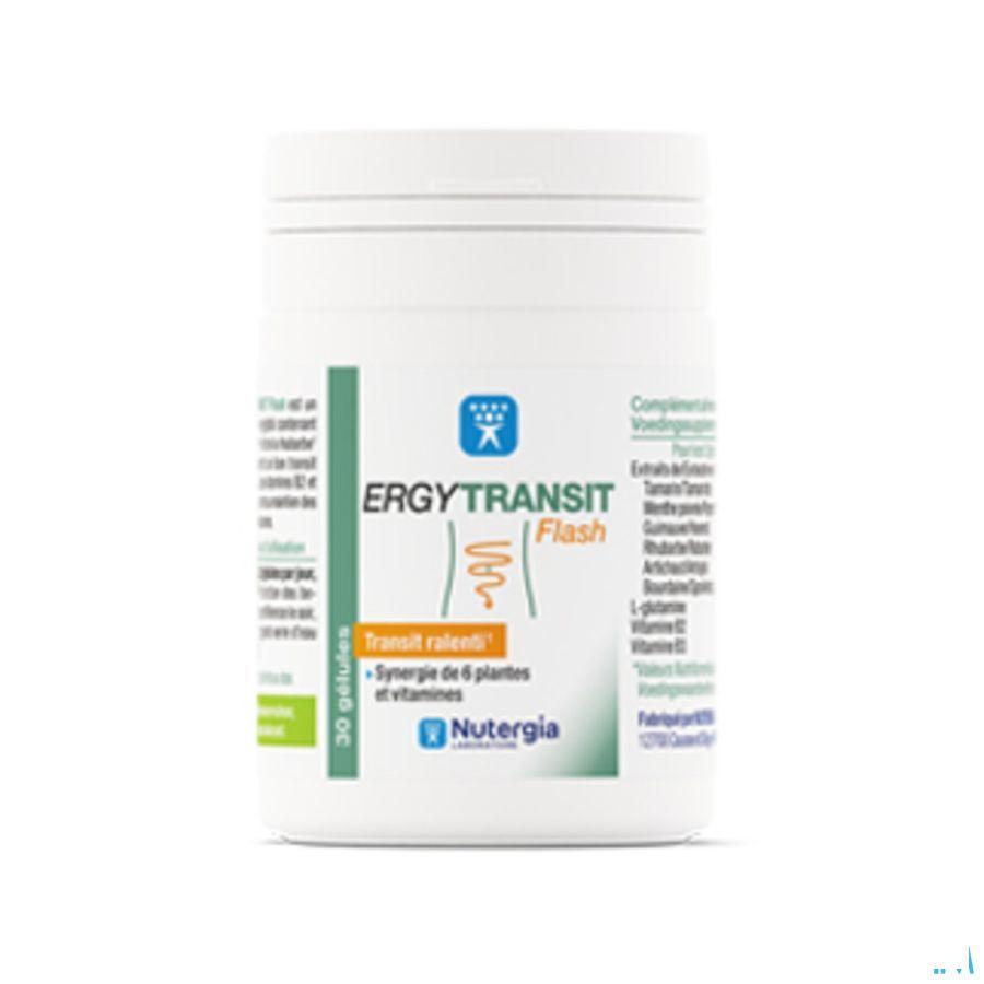 Ergytransit FlaShampooing Caps 30  -  Laboratoire Nutergia