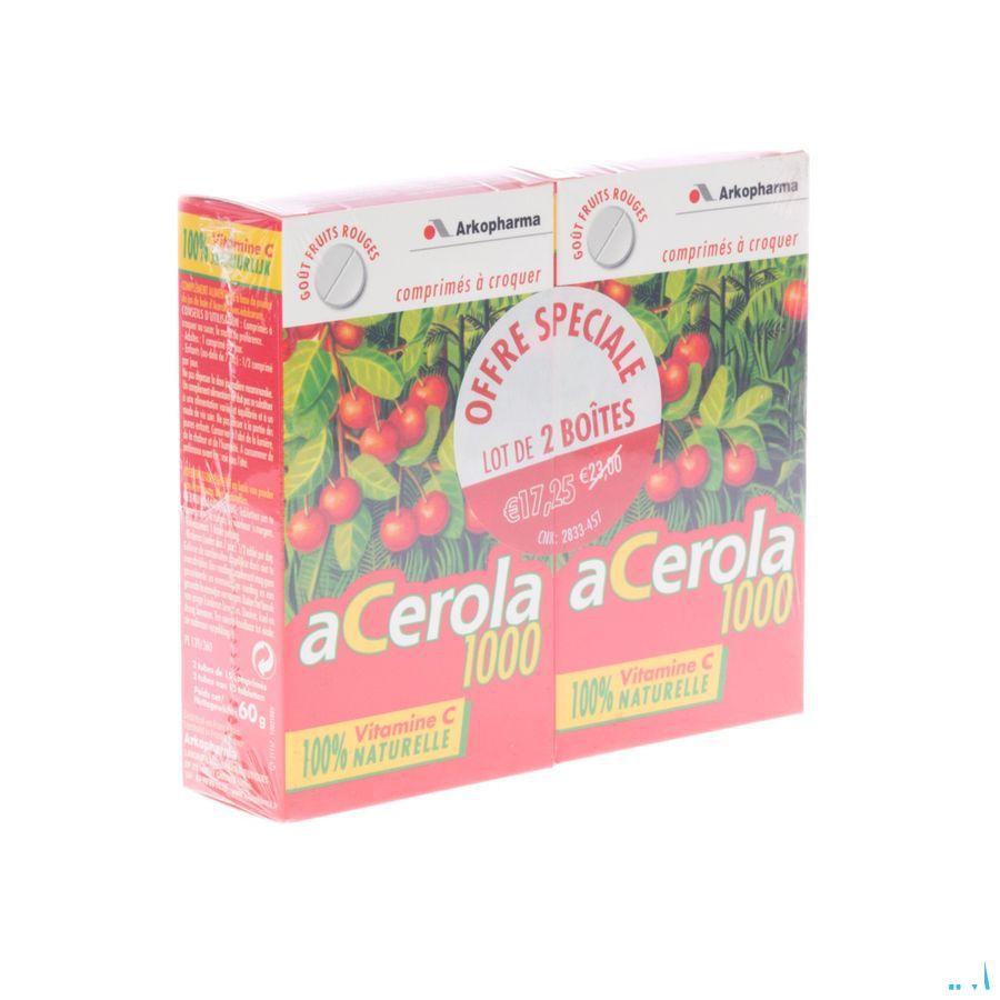 Arkovital Acerola 1000 Tube Comprimes 2x15  -  Arkopharma