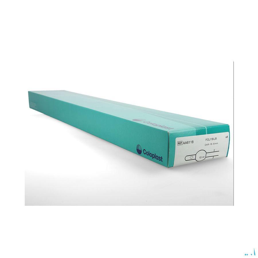 Folysil 2 Voies Nel Sil Cath 15  ml 41Cm Ch18 5  -  Coloplast