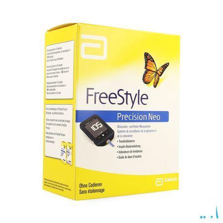 Freestyle Precision Neo Glucometer + 10 Teststrips  -  Abbott