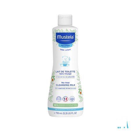 Mustela PN Lait de Toilet sans rincage 750 ml