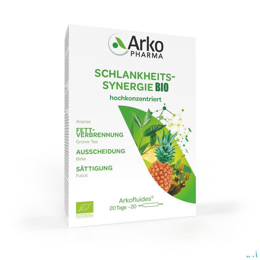 Arkofluide Synergie Afslanken Bio Ampullen 20  -  Arkopharma