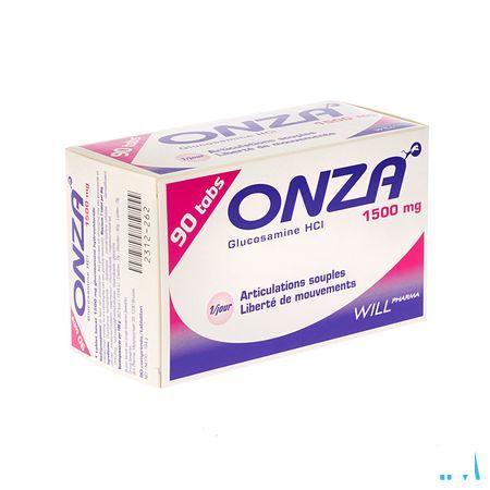 Onza 1500 mg Soepele Gewrichten Tabletten 90  -  Will Pharma
