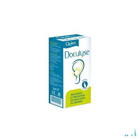 Quies Doculyse Tegen Proppen Oorsmeer Spray 30 ml  -  Quies