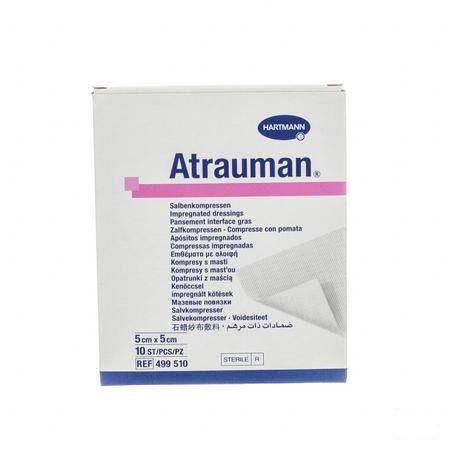 Atrauman 5x5cm St. 10 P/s  -  Hartmann