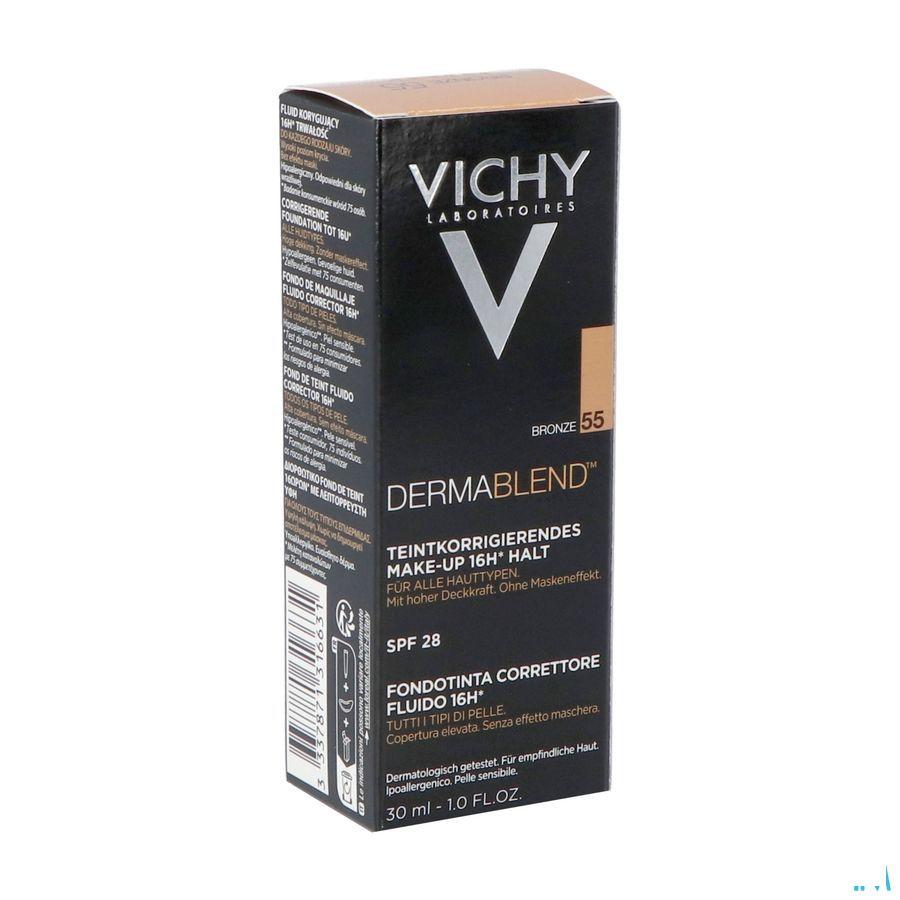 Vichy Fdt Dermablend Fluide 55 Bronze 30 ml