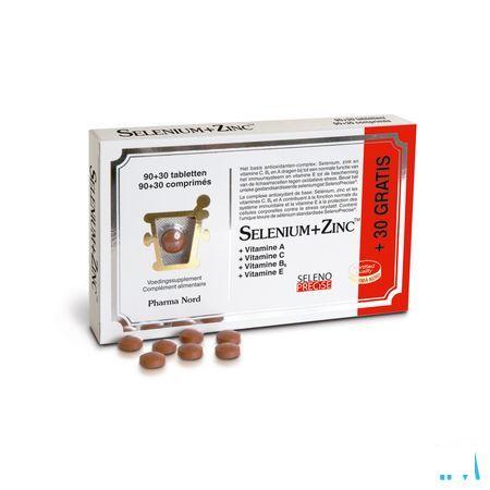 Selenium + zinc Tabletten 120 (90 + 30)  -  Pharma Nord