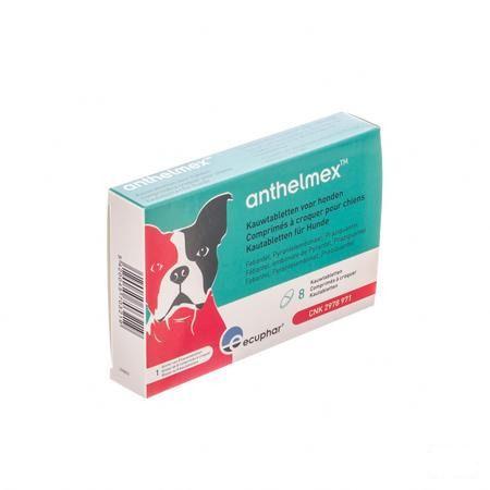 Anthelmex Kauwtabletten Hond 8  -  Ecuphar