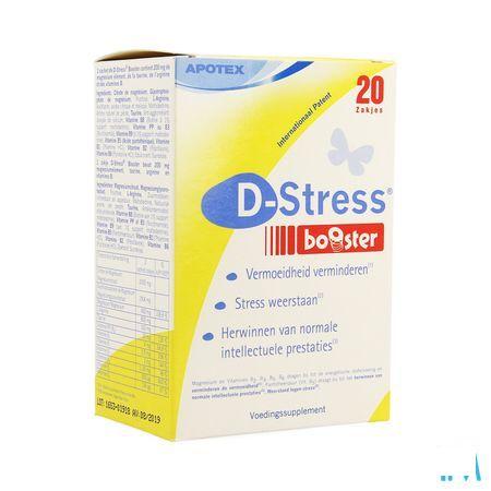 D-stress Booster Poeder Zakje 20- Synergia