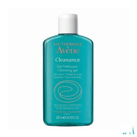 Avene Cleanance Gel Reinigingsgel zonder zeep 200 ml  -  Avene