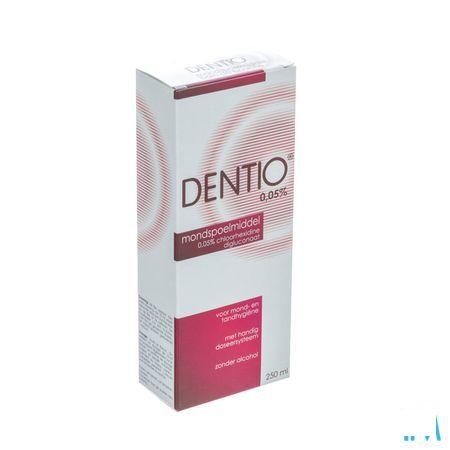 Dentio Rood 0,05% Mondspoelmiddel 250 ml  -  I.D. Phar