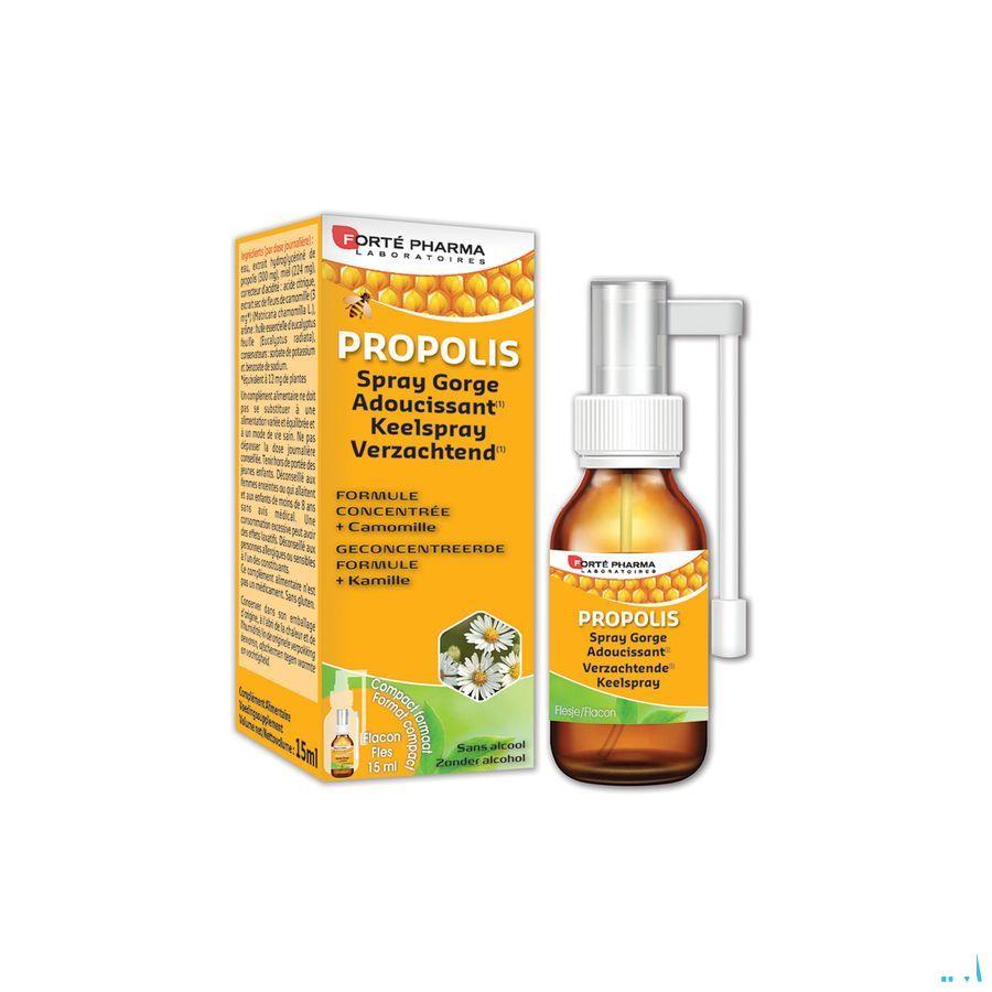 Propolis Spray Gorge Adoucissant 15 ml  -  Forte Pharma