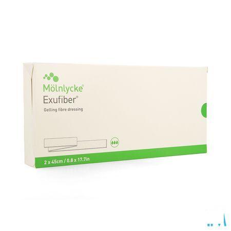 Exufiber Gel.Fibre Dressing Ster Wiek 2,0 x 45 5