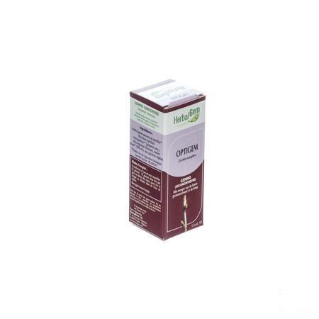 Herbalgem Optigem Zicht Complex Druppels 15 ml  -  Herbalgem