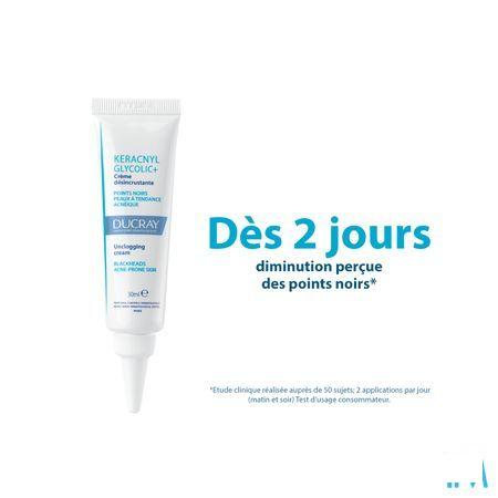 Ducray Keracnyl Glycolic + Creme Tegen Zw.Puntjes 30 ml  -  Ducray Benelux