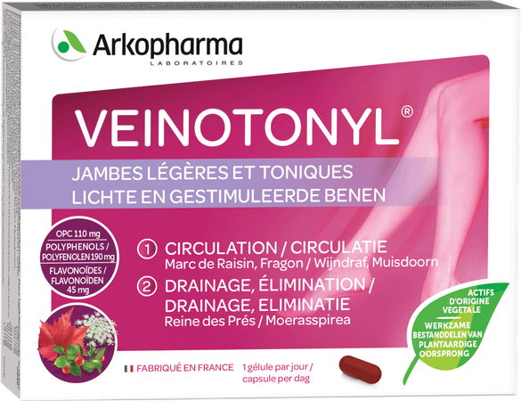 Veinotonyl Capsule 30  -  Arkopharma