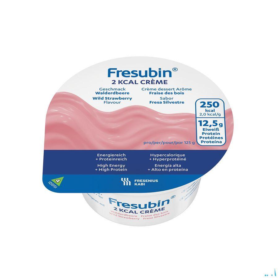 Fresubin 2kcal Creme Fraise Pot 4x125 gr  -  Fresenius