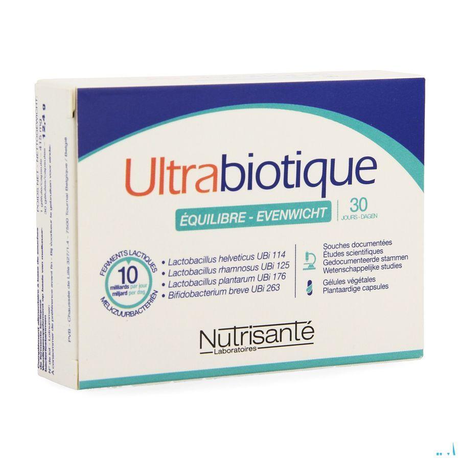 Ultrabiotique Equilibre 30j Capsule 30  -  Nutrisante