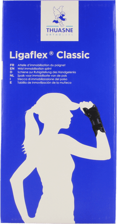 Ligaflex Classic Pols Rechts Zwart T3 243502  -  Thuasne Benelux