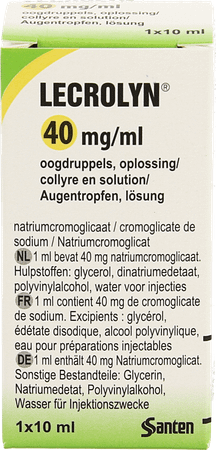 Lecrolyn 40 mg/  ml Oogdruppels 10 ml