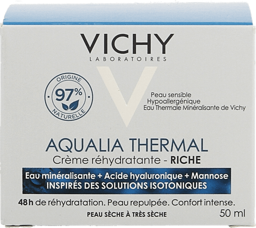 Vichy Aqualia Creme Rijk Reno 50 ml  -  Vichy