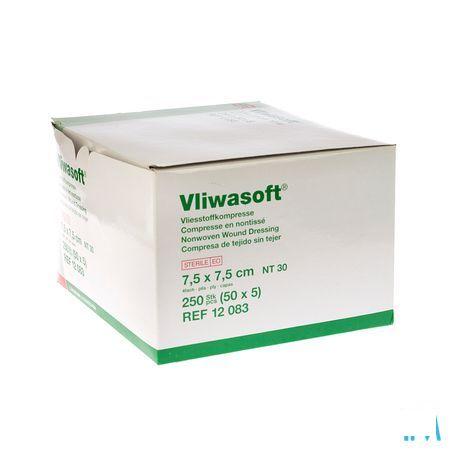 Vliwasoft Kompres Steriel N/Wov.4Pl 7,5X 7,5Cm 50X5 12083  -  Lohmann & Rauscher