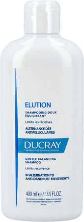 Ducray Elution Sh Zacht Evenwichtherstel. 400 ml 