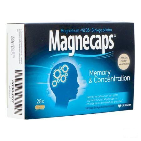 Magnecaps Memory & Concentration Caps 28 