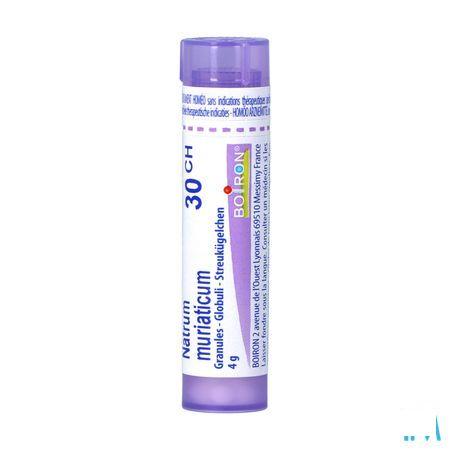 Natrum Muriaticum 30CH Gr 4g  -  Boiron