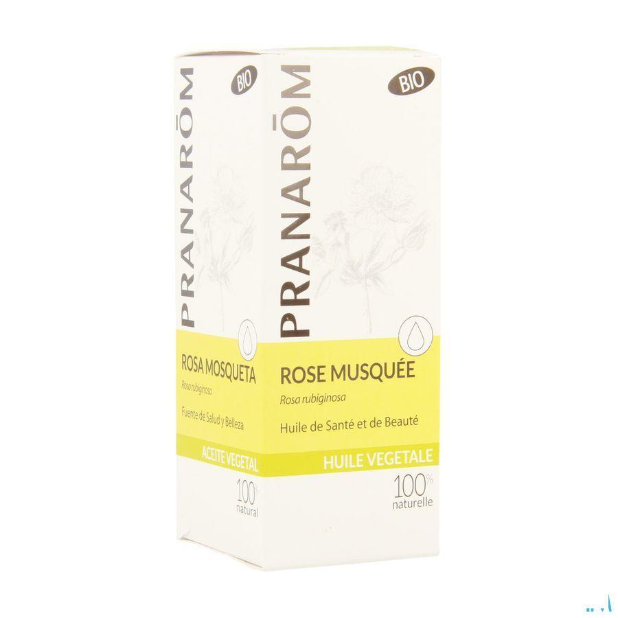 Wilde Rozen Bio Plantaardige Olie 50 ml  -  Pranarom